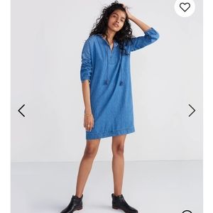 Madewell Denim Artiste Tunic Dress